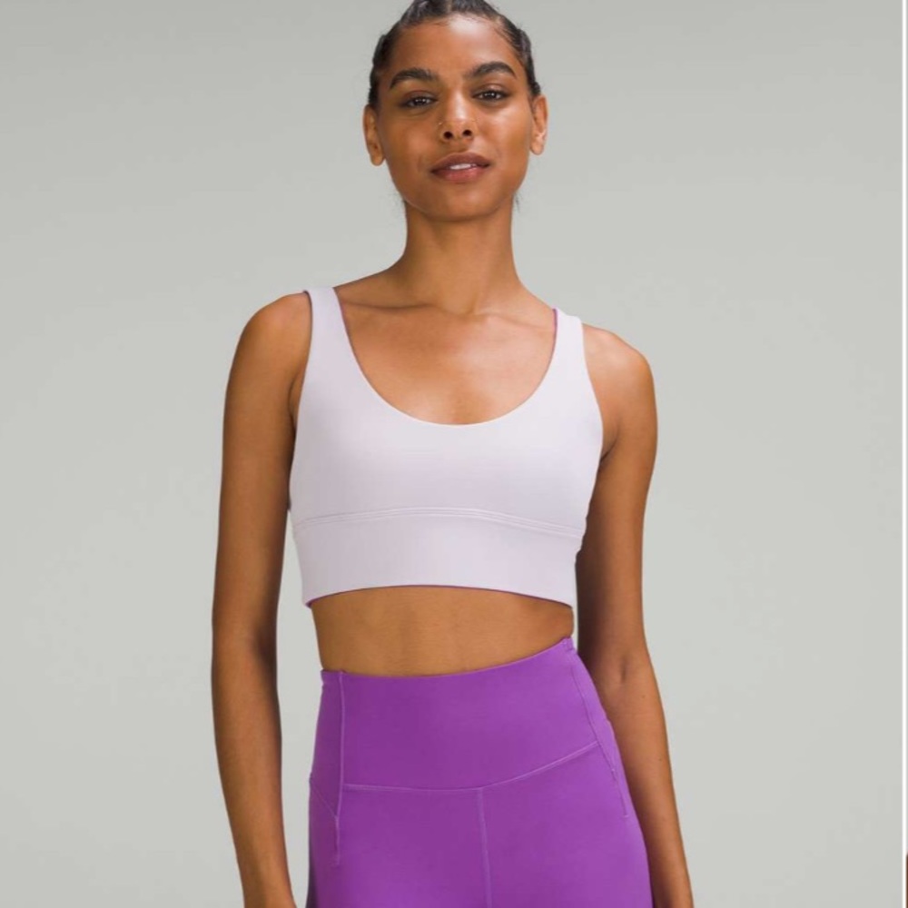 Faint Lavender/Moonlight Magenta Lululemon Align Bra